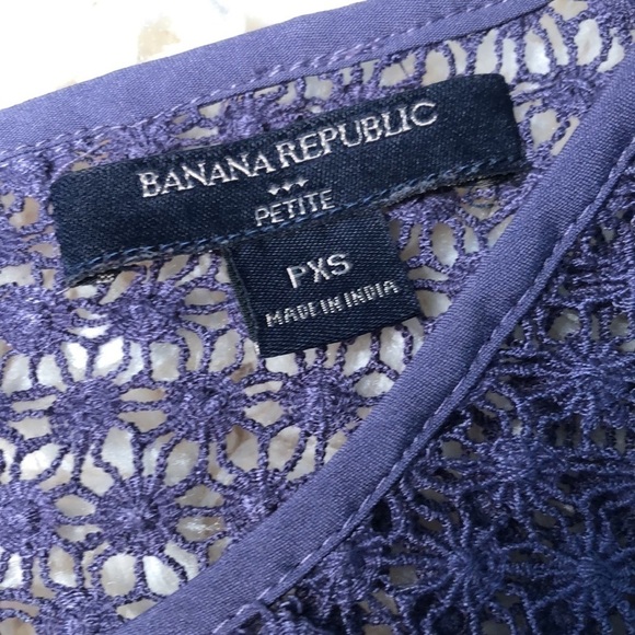 Banana Republic Lavender Blouse - PXS - Picture 4 of 5